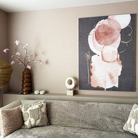 Klantfoto: Modern Chic van Moonheart Artworks, als ArtFrame