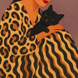 Feline Fine und göttliches Aussehen von Moonheart Artworks