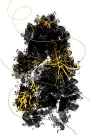 Abstracte schildering nr. 45 van Melanie Viola