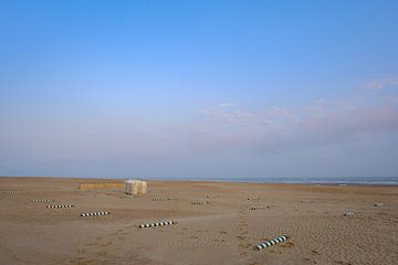 Liegender Strand in Faltung von Johan Vanbockryck