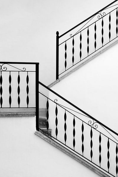 Black and white staircase van Michelle Jansen Photography