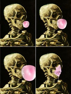 Skull gum explosion by Dikhotomy