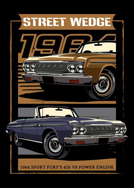 Plymouth Sport Fury Muscle Car von Adam Khabibi