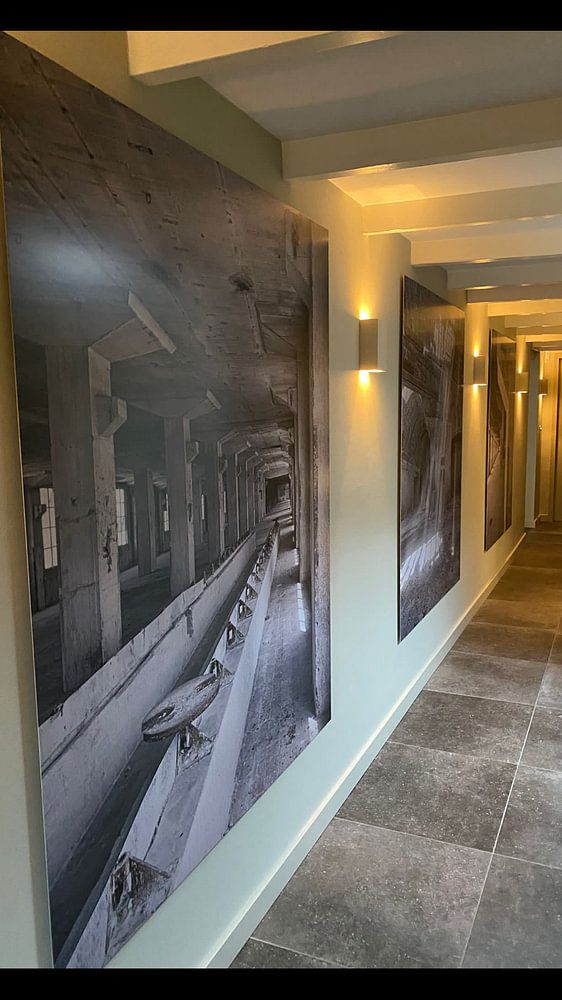 Sites abandonnés : Usine Sphinx Maastricht Bâtiment Eiffel travail céramique. par OK-ART