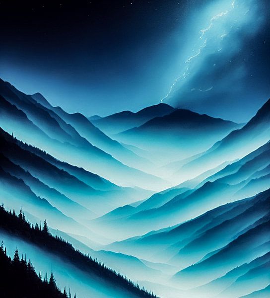 Éclairage noir par Niek Traas