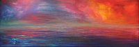 Sunset after storm