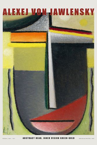 Alexej von Jawlensky - Abstrakter Kopf No. 1