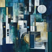 Cosmic Structures in Deep Blue
