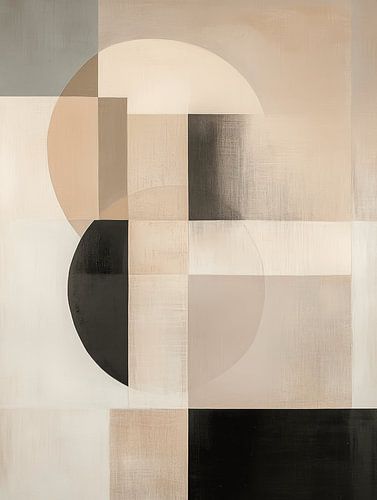 Modern abstract, Japandi stijl