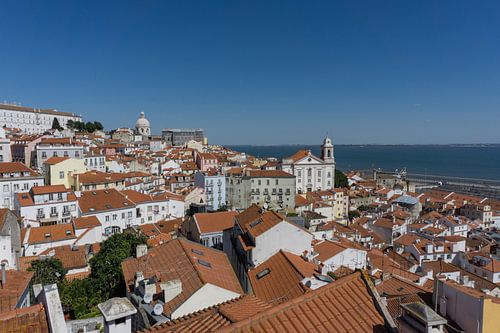 Miradouro das Portas Do Sol, Lissabon