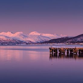 Evening Winter Mood in Norway by Adelheid Smitt