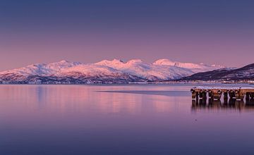 Evening Winter Mood in Norway by Adelheid Smitt