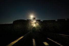 The old town of Rhodes by Theo Groote