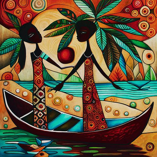 Traditioneel vissen aan zee