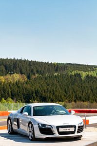Audi R8 sportauto vooraanzicht van Sjoerd van der Wal Fotografie