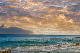 Sunset over the Caribbean Sea