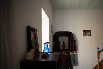 Blue vase neochori spiti II by Pascale Hustings