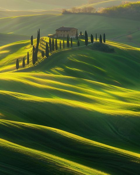 Lichtspiel in der Toskana von fernlichtsicht