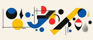 Abstract colour composition - Geometric by Poster Art Shop