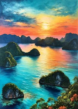 Raja Ampat Zonsondergang van MIROKKU