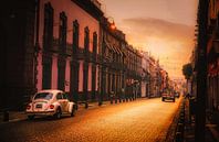 VW Kever in de straten van Puebla van Loris Photography thumbnail