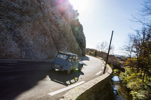 Cruisen met een 2CV in de Provence Frankrijk