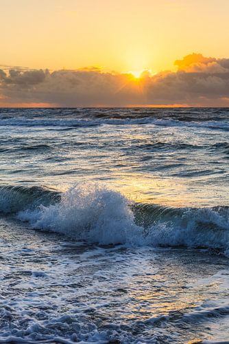 Sunset on the Baltic Sea II by Daniela Beyer