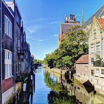 Binnenstad van Dordrecht Nederland van Hendrik-Jan Kornelis