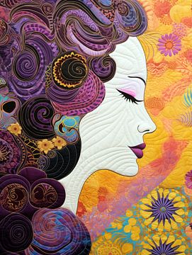 Quilted Lady by Jacky