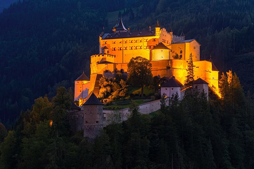 Castle Hohenwerfen, Austria by Henk Meijer Photography
