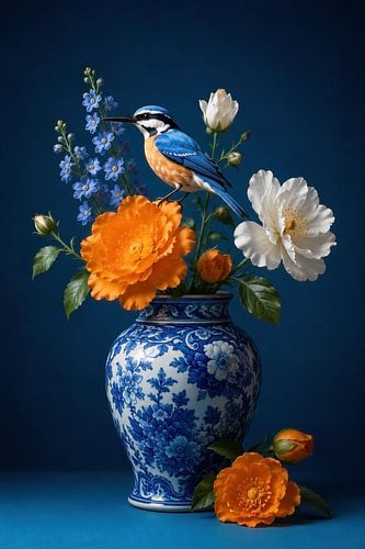 Delfter Blau Bird's Nest