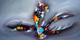 Abstract35 by Gena Theheartofart