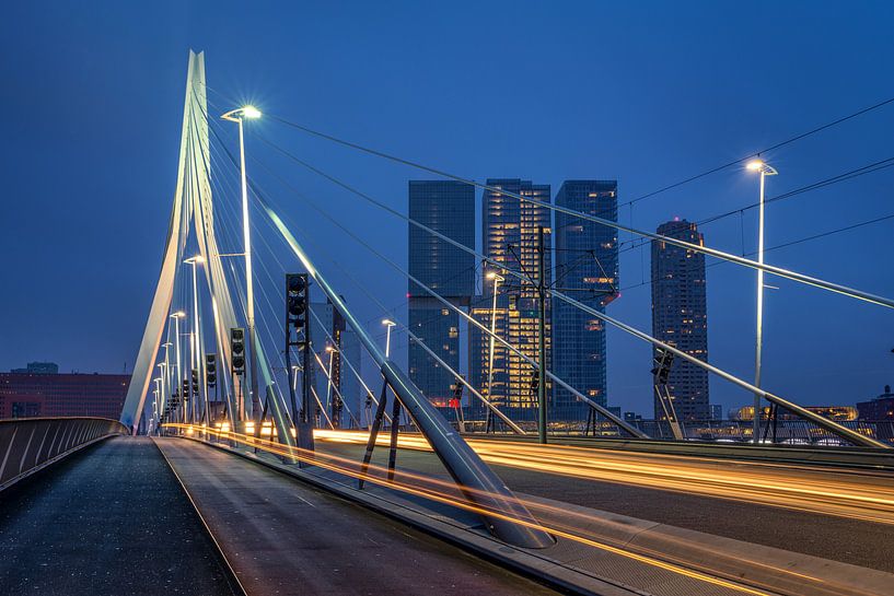 Le pont Erasmus dans la matinée par Prachtig Rotterdam