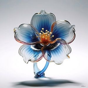 glas sculptuur van Gelissen Artworks