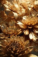 Gouden bloemen