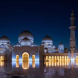 Sheikh Zayed Grand Mosque van Martijn Kort