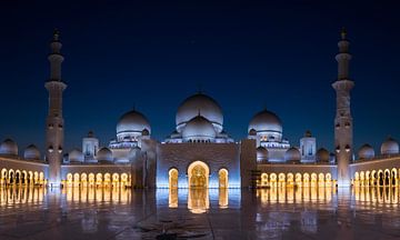 Große Moschee von Scheich Zayed von Martijn Kort