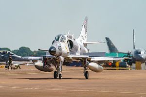 Eine McDonnell Douglas A-4N Skyhawk aus Top Aces.
