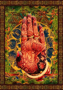 Henna Hand von CosmoZach