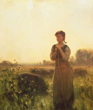 Arthur Hacker,La paysanne