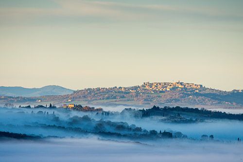 Fog in Tuscany