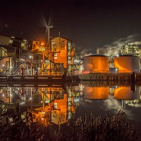 Industrial Evening by Reint van Wijk