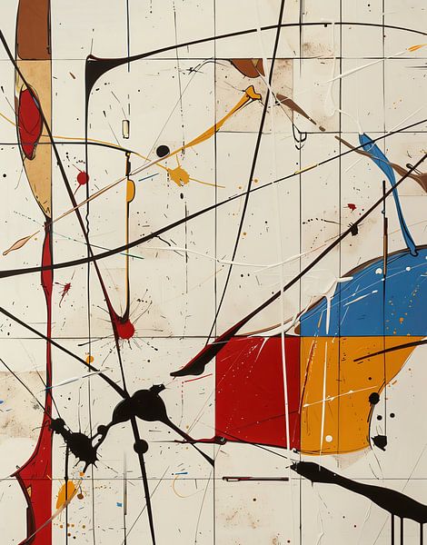 Eigentijds, rustig, abstract van fernlichtsicht