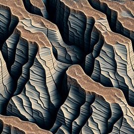 Canyon-Ströme von Vythryd Arts