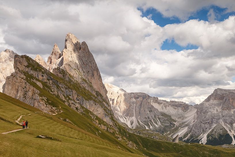 Seceda Dolomieten. van Menno Schaefer