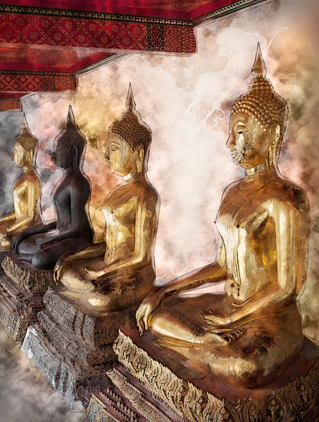 Buddha 1 von Danny Cullens