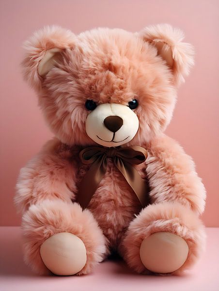 Rosa Teddybär von PixelPrestige