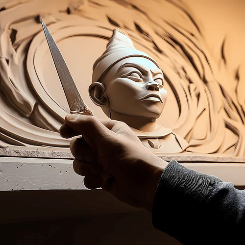 Verwijder het gips: De blik van de maker