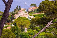 Villa's in Cap Ferrat aan de Côte d'Azur van Werner Dieterich thumbnail