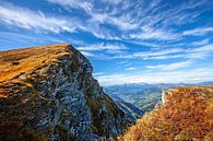 A summit cross on the Gamshag between Tyrol and Salzburg by Christa Kramer thumbnail